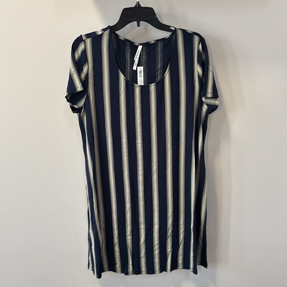 Soma Other - Soma Cool Nights Striped Sleepshirt